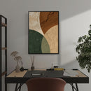 QUADRO TERRA COTA & VERDE SOFSTIC